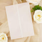 Puremigo 220 Pack Luxury Pre-Folded Vellum Jackets for 5x7 Invitations - Transparent Wedding Invitations Wraps - 115GSM Paper