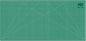 Headley Tools 39.4'' X 78.7'' Thickened Self Healing Cutting Mat, Rotary Cutting Sewing Mat for Crafts, Durable 5-Ply Table Cutting Board for Fabric Quilting Leather Hobby Project, Green