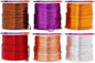 Mandala Crafts 16 Gauge Anodized Aluminum Craft Wire for Jewelry Making – 390 FT Colored Flexible Silver Copper Purple Gold Brown Red Wire - Bendable for Bonsai Armature Crafting Sculpting