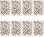 8 Pcs 15'' x 10.5' Extra Large Puzzle Sorting Trays Stackable Puzzle Trays for Sorting Piece Sorter Jigsaw Storage Accessory for 2000/3000/5000/6000 Pieces(Beige)