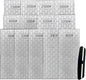 Diamond Sharpening Stone for 13 Pcs Diamond Plate Honing Stone for Kitchen Sharpening Dull Knives Grindstone