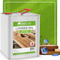 Nordicare 100% Pure & Natural Linseed Oil - Food-Safe for Wood Furniture - Enhances Original Wood Structure - Made in Denmark 84.5oz