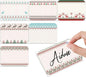 240 Pcs Ugly Sweater Name Tags Stickers for Kids Christmas Classroom Border Gift Labels Xmas Party Name Stickers Reindeer Personalized Paper Tags for Holiday Party Decoration, 3.5 x 2.4 in