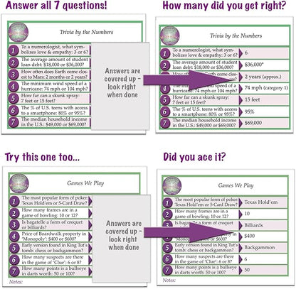 Matter of Fact — Fast-Paced, Rapid-Fire Trivia Challenge with Quirky Categories — Adult & Family Game Night Fun