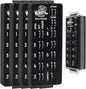 Ultimate RPG Spell Tracker for DND (4 pk)- Keep Track of All Magic Stats, Levels, Modifiers Easily w Adjustable Place-Locking Dials & Protective Cover- Compatible w Dungeons Dragons 5e Tabletop Games