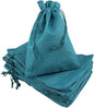 Palmhomee Pack of 25 Burlap Gift Bags with Drawstring Linen Jewelry Pouches Wedding Hessian Jute Bags for Birthday Jewelry and Treat Pouches Party Wedding Favors Gift Art and DIY Craft (7x9 Inch,