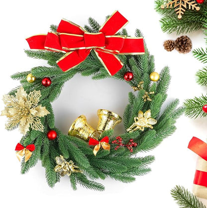 Hananona 150 Pcs Artificial Pine Branches Christmas Greenery Pine Picks DIY Cedar Picks and Sprays Accessories for Christmas Garland Wreath and ChristmChristmas Home Decor (150, Green)