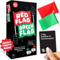Lucky Egg - Fun Red & Green Flag Party Game - Judge Friends' Dating Decisions - 230 Diverse Questions - Adult Party Game
