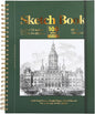 Ddaowanx 9" x 12" Sketch Book, 100 Sheets Spiral Bound Art Sketchbook with Pockets, (68lb/100gsm) Acid Free Artist Drawing Pad Paper Painting Sketching Pad,Gifts for Kids Adults Beginners