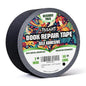 Book Repair Tape - Self Adhesive Matte Book Binding Tape for Reinforcing Protecting, and Covering Mending Books Old Books - 2 Inch Wide x 50 FT Long, Black