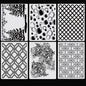 6Pcs Flower Leaf Embossing Folders DIY Craft Paper Card Embossing Template Stencil Paper Card Decorating Mold Plastic Embossing Machine Template for Card Making Scrapbooking Photo Album Decoration