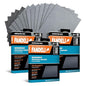 Fandeli | Waterproof Sandpaper | for Car Polishing, Wooden Furniture Sanding and Metal Sanding | Water Resistant (Assorted Grits (220, 320, 400)