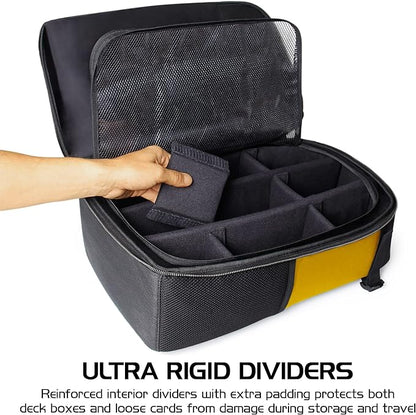 ENHANCE MTG Backpack TCG Card Storage - TCG Backpack for Deck Boxes, Sleeved Cards, Playmats, MTG Accessories