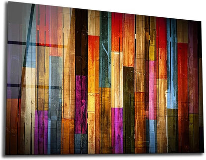 SpiritualHands Painted Wood Glass Printing Wall Art, Glass Wall Art, Home Decoration, Interior Design Ideas, Wall Hangings, Tempered Glass Wall Art