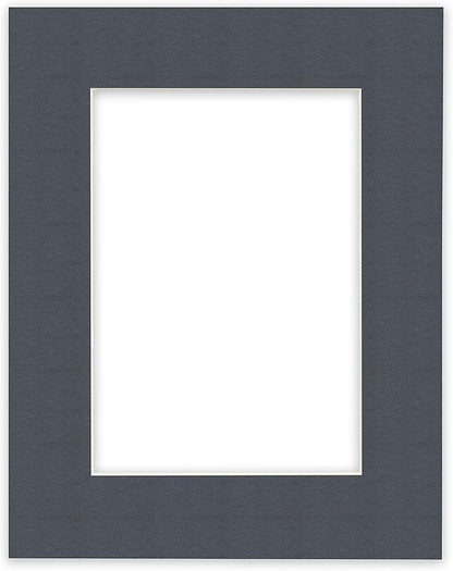 Craig Frames B573 Pre-cut Mat Board for 16x16 Print, 20x20, Graphite Black