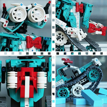 APP/Remote Control STEM Building Kits for Kids Ages 8-12 - 3 in 1 RC Robot Car Toys, 440 Pcs Educational Science Projects, Gift Ideas for Boys Girls