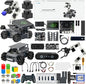 Yahboom ROS2 Robot Kit with Jetson Orin Nano 8GB Super Large AI Model with 6DOF Robotic Arm, 7-inch HD Display,AI Voice Interaction Module Provides AI Vision App Control