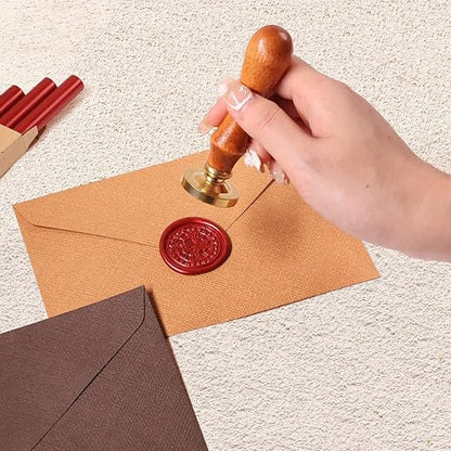 Glue Gun Sealing Wax Sticks for Wax Seal Stamp - Metallic Dark Green, Great for Wedding Invitations, Cards Envelopes, Snail Mails, Wine Packages, Christmas Gift Ideas, Pack of 10