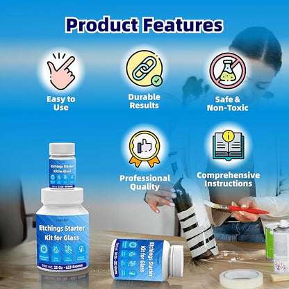 9.8oz Professional Etching Starter Kit