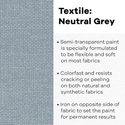 Textile Color Paint NEUT Grey