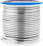 Mandala Crafts 12 Gauge Anodized Aluminum Craft Wire for Jewelry Making - 60 FT Colored Flexible Silver Tone Wire - Bendable for Bonsai Armature Crafting Sculpting