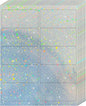 STARLIBOO Shipping Labels Stickers, 2"×4" Printable Holographic Mailing Labels for Laser/Inkjet Printing- Matte, Permanent Adhesive Sticker (Holographic Star)