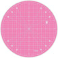 Headley Tools 13"x13" Round Rotating Cutting Mat, Self Healing Mat with 360-Degree Rotation & Anti-Slip Base, Sewing Board Cutting Mat Perfect for Fabric Quilting Leather Hobby Project, Pink