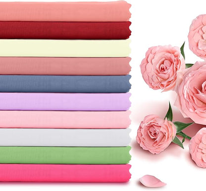Horbaunal Light Pink Chiffon Fabric by The Yard, 1 Yard Continuous Sheer Fabric 59" Wide Soft Draping Fabric for Wedding Arch Draping Party Backdrop DIY Sewing