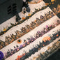 Gothic Scrapbook Tape Stickers,6 Rolls PET Halloween Pumpkin Washi Tape for Scrapbooking,Journaling,Junk Journal,Planner,DIY Arts Crafts(Dance Party)