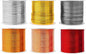 Mandala Crafts 18 Gauge Anodized Aluminum Craft Wire for Jewelry Making - 450 FT Colored Flexible Silver Copper Light Gold Gray Gold Red Wire - Bendable for Bonsai Armature Crafting Sculpting