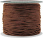 Mandala Crafts 0.5mm 109 Yards Brown Cotton Waxed Cord for Jewelry Making Bracelet Cord Waxed String - Beading String Thread Jewelry Cords for Necklaces String
