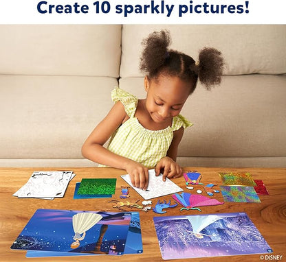 Skillmatics Foil Fun - Disney Frozen, Mess-Free Art, Craft Kits & Supplies, DIY Creative Activity, Travel Toys, Christmas Gifts for Fans of Elsa, Anna, Olaff, Girls, Boys, Ages 4, 5, 6, 7, 8, 9
