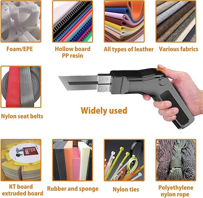 Foam Cutter Electric Hot Knife, Foam Cutting Tool Kit,300W Styrofoam Cutting Tool Kit for Cutting Foam Board Insulation, EPP, EPS, XPS, EVA, EPE, PU, KT Board, Sponge, Nylon (10-in-1 Kit)