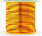 Mandala Crafts 14 Gauge Anodized Aluminum Craft Wire for Jewelry Making - 60 FT Colored Flexible Gold Tone Wire - Bendable for Bonsai Armature Crafting Sculpting