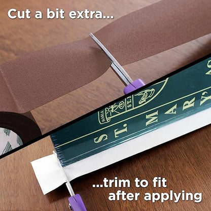 BookGuard 2 inch Premium Bookbinding Repair Cloth Tape, 15 Yard Roll Tan