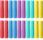 20 Pcs Sidewalk Chalks for Kids Non Toxic Jumbo Chalk for Party Gift Outdoor Art Classroom Play Painting (Multicolor)
