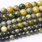 48PCS 8MM Australian Jade Stone Beads Energy Healing Beads for DIY Jewelry Bracelet Necklace Making for Jewelry Making 15Inch