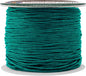 Mandala Crafts 0.5mm 109 Yards Teal Cotton Waxed Cord for Jewelry Making Bracelet Cord Waxed String - Beading String Thread Jewelry Cords for Necklaces String