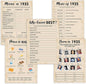 90th Birthday Party Games, Set of 5 Activities for 10 Guests, Born in 1935 Games Bundle, Birthday Party Supplies for Adults, Pack of 50 Cards