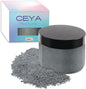 Ceya Mica Powder, 5.3oz/ 150g Grey Pearlescent Effect Colorant Pigment Powder for Epoxy Resin, Tumblers, Slime Bath Bomb, Soap Dye, Slime, Candle Making, Resin Crafting, Paint, Jewelry, Nail Polish