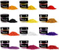 Rolio Mica Powder Pearlescent Color Pigment - 12 Jars for Resin Epoxy, Soap Making, Nail Polish, Lip Gloss, Eye Shadow, Bath Bomb, Slime & Candle - 10g Each (Tropical Sunset)