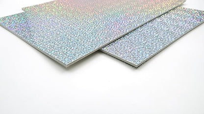 TGXRZX Metallic Cardstock Paper,holographic cardstock,Size 8"x 11"(250gsm),15PCS,Mirror Finish Gold Foil Board for Crafting,Invitations,and Decorations,Die Cut and Plotter,Card Making(Small round dot)