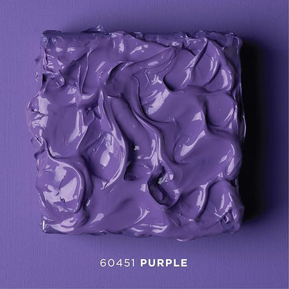 FolkArt Super Thick Acrylic Paint with a Textured Finish, Purple, 4 oz
