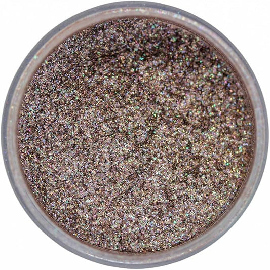 Premium Diamond Mica Powder Pigment- for Epoxy, Resin, Soap, Paint, Woodworking, Acrylic Pouring, Bath Bombs, Fishing Lures - DIY Arts and Crafts Additive (Diamond Iridescent Brown)
