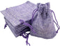 Palmhomee Pack of 25 Burlap Gift Bags with Drawstring Linen Jewelry Pouches Wedding Hessian Jute Bags for Birthday Jewelry and Treat Pouches Party Wedding Favors Gift Art and DIY Craft (2.8x3.6