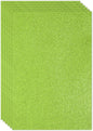 PATIKIL 2mm(1/10") Thick Non Adhesive Glitter Foam Sheet 16x24inch(40x60cm) Green, EVA Shiny Foam Board for Craft, 6 Pcs