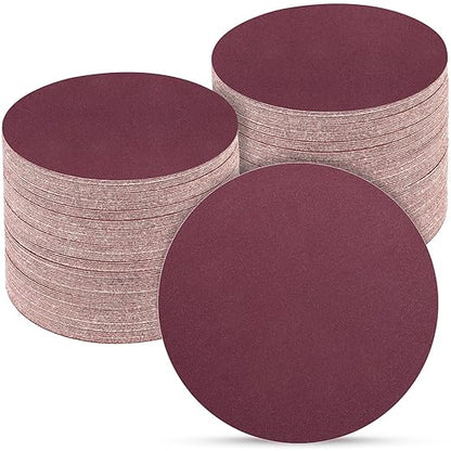 5 Inch 100 PCS Sanding Disc 1200 Grit,Hook and Loop Sanding Discs for Random Orbital Sander