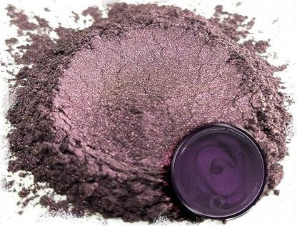 Eye Candy Pigments Premium Purple Mica Powder - Violence Violet (25gr) - for Epoxy, Resin, Soap, Paint, Woodworking, Acrylic Pouring, Bath Bombs, Fishing Lures - DIY Arts and Crafts Additive