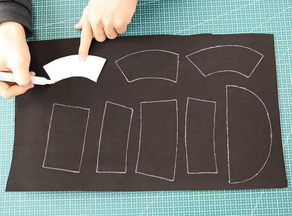 OISAKLD EVA Foam 2mm-10mm 13.7"×39" Craft Foam Sheet 74 kg/m³ Cosplay Foam for Craft Model Cosplay 2mm