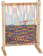 Melissa & Doug Wooden Multi-Craft Weaving Loom: Extra-Large Frame (22.75 x 16.5 inches)
